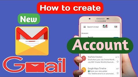 How To Create New Gmail Account From Android Mobile in Rohingya language||