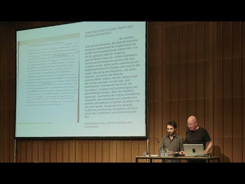 Introduction with Anselm Franke & Tom Holert