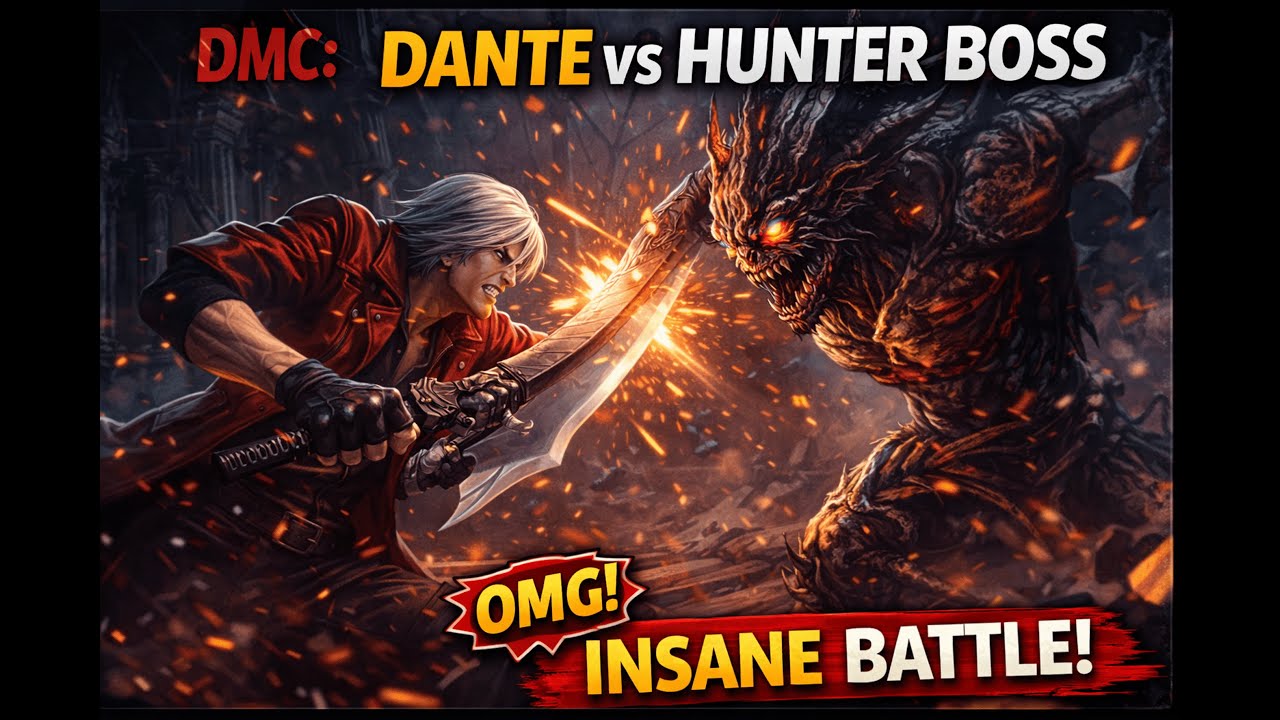 This Devil May Cry Fight Almost Killed Me 😱 | Insane Combo Gameplay