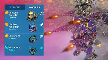 War Robots NETHER Robot Ability Reveal - New Robot Try Test Server Gameplay WR