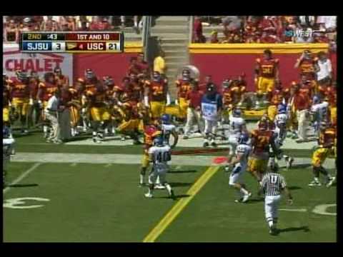Awesome plays made by USC running backs vs. San Jose State 2009