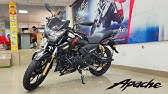 Tvs Apache Rtr 160 2v Bs6 Fi Glossy Black New Features Price Mileage In Depth Review Youtube
