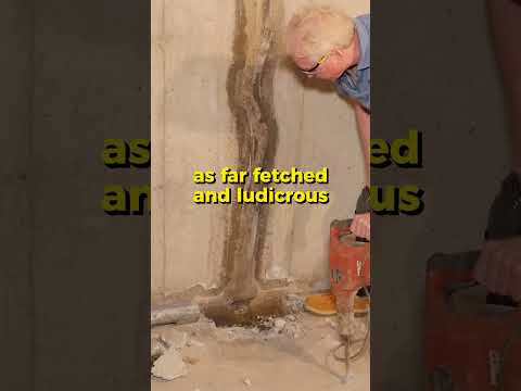 How to repair basement foundation cracks
