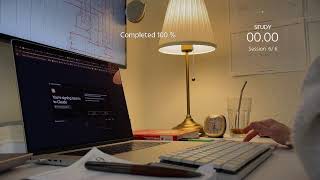6 HOUR LIVE STUDY WITH ME | Pomodoro 50-10 | Keyboard Typing Sounds ASRM Wealth