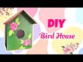 How to make bird house  diy birdhouse  ariba arts