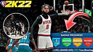 HOW TO GET MAXED SHOOTING BADGES FAST! BEST SHOOTING BADGE METHOD | NBA 2K22 NEXT GEN