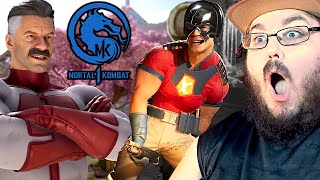 Mortal Kombat 1 - Official Omni-Man & Peacemaker Gameplay Trailer #MortalKombat REACTION!!!