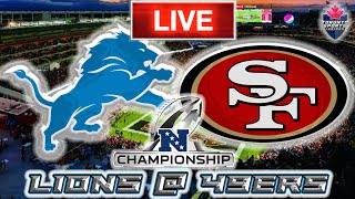 Detroit Lions vs San Francisco 49ers LIVE Stream Game Audio | NFL Playoffs LIVE Stream Cast & Chat