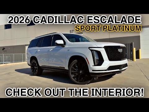2026 Cadillac Escalade Sport Platinum Full Review