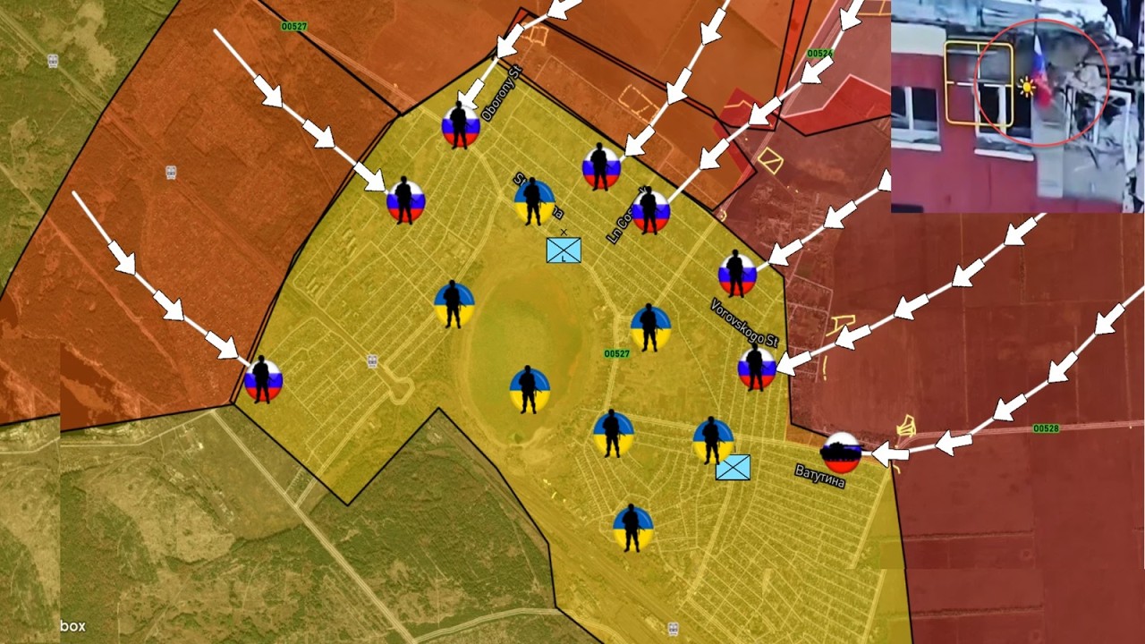 SE ROMPE LIMÁN.LOS RUSOS AVANZAN EN MÚLTIPLES DIRECCIONES SOBRE LA CIUDAD. KRAMATORSK A TIRO!