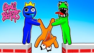 GANG BEASTS com os RAINBOW FRIENDS! - Só Por Causa