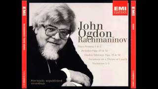 John Ogdon   Rachmaninoff Etude Tableaux Op 33 No 8 in g moll