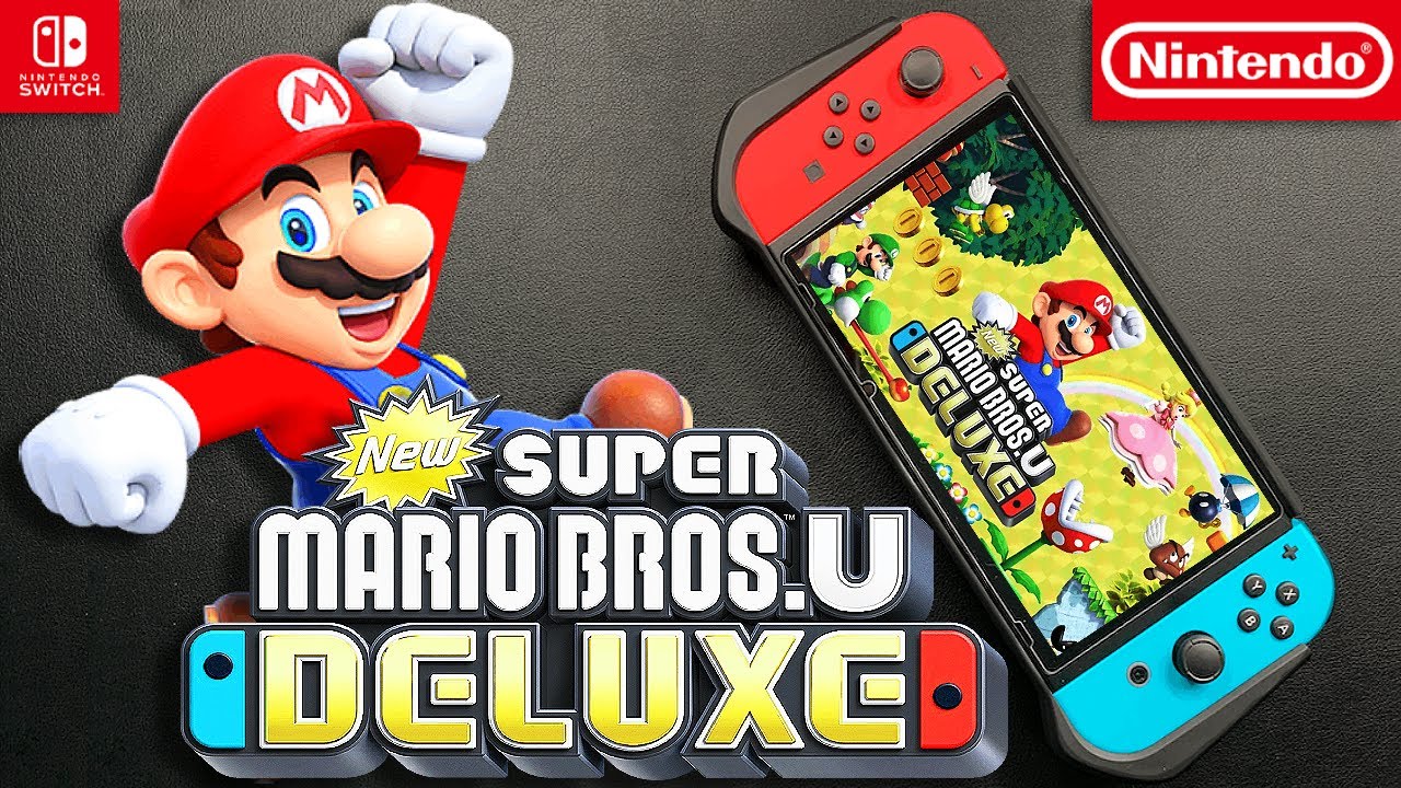 New Super Mario Bros. U Deluxe + Super Mario Party - Two Game Bundle -  Nintendo Switch 