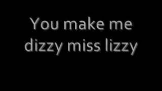 Video thumbnail of "Dizzy Miss Lizzy Lyrics- By The Beatles"