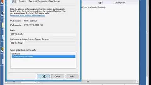 How to add additional replication subnets in Sites and Services in Windows Server 2012