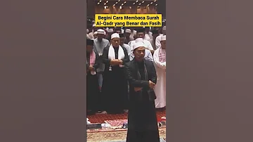 Banyak Yang Sering Salah Begini Cara Membaca Surah Al Qadr Yang Benar Perhatikan Baik Baik 