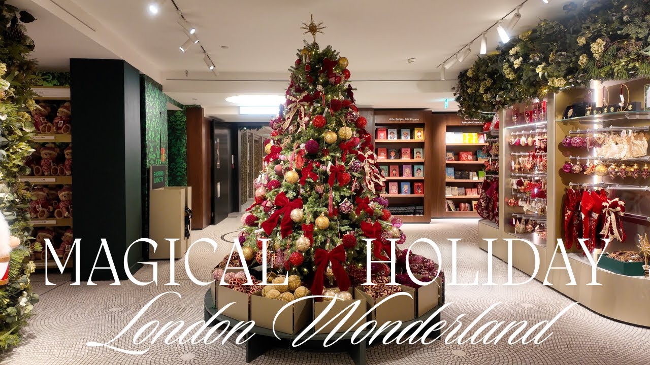 🎄 FULL TOUR: Harrods Christmas Shop 2025 🎄[4K]