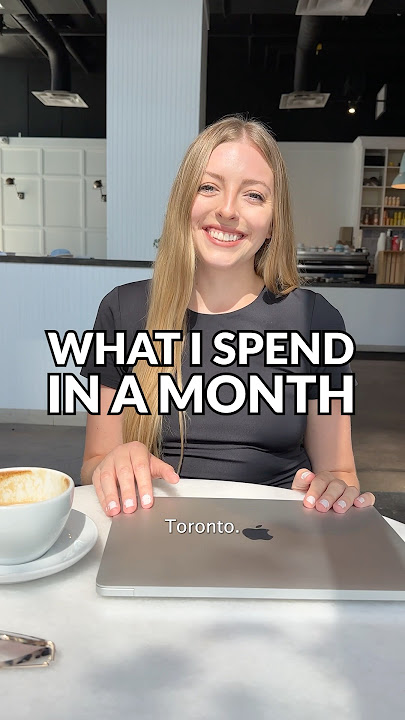 How much I spent in July 😬☕️ #shorts