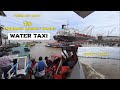 SCARY!!!! WATER TAXI..VREED -EN- HOOP TO STABROEK MARKET LANDING.GT..GUYANA.
