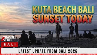 Kuta Beach Bali Sunset Today | Latest Situation &amp; View – April 2026