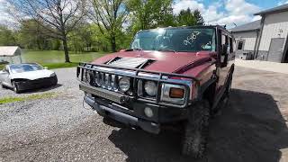 2003 Hummer H2 #LQ4 6.0L Part Out: J&J Auto Wrecking Test Video Stock #9582