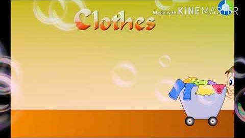 (Evs) Lesson - 11 Clothes we wear (STD-2)