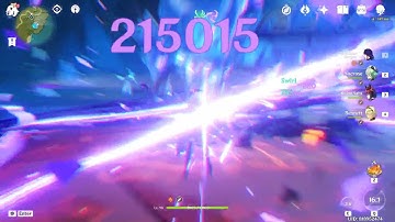 R5 The Catch C0 Raiden Shogun (Burst DMG Test - No food buff)