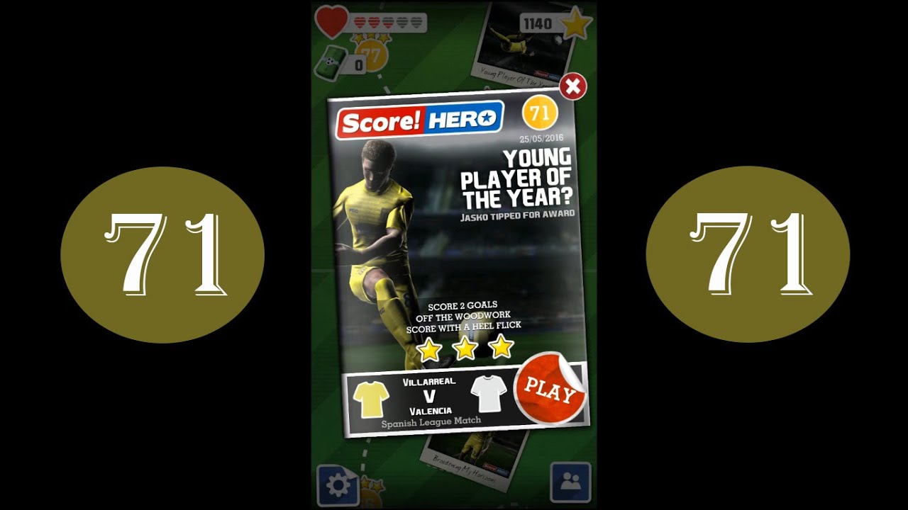 Score Hero Level 71 - 3 Stars - Youtube