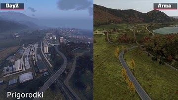 DayZ VS. Arma 2 Chernarus Comparison PT 2