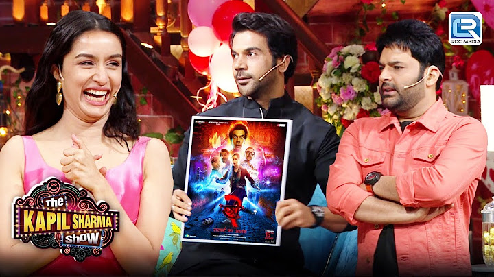 STREE 2 Star Cast ची Kapil के Show पर | Rajkumar Rao| Shraddha Kapoor | The Kapil Sharma Show