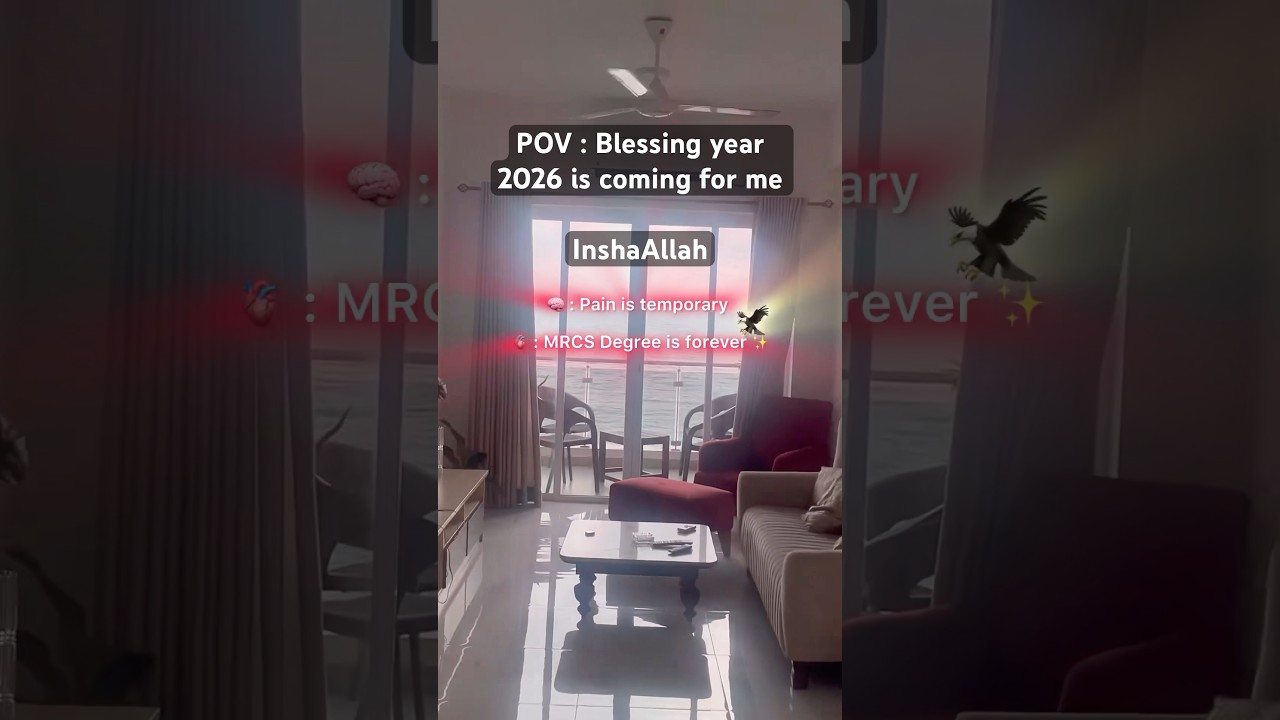 Pain is temporary BUT MRCS 🅱️ is forever. Blessing Year is coming for me. InshaAllah ✨ 