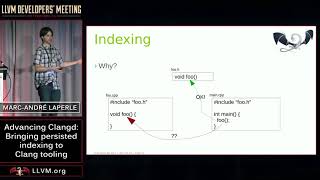 2017 LLVM Developers’ Meeting: M. Laperle “Advancing Clangd: Bringing persisted indexing ... ”
