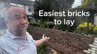 Garden wall Bricklayers GoPro cam #gardenwall #bricklayer #bricklaying #gopro #diy #trending