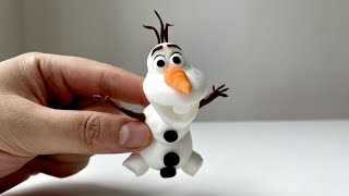 Super Easy Olaf made with Magic Play doh