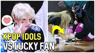 Kpop Idols Vs Lucky Fan Sweet Moments Mamamoo Red Velvet Astro Twice