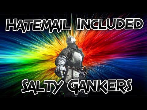 Dark Souls 3: Salty Gankers Can't Take A Loss (Hatemail Included)