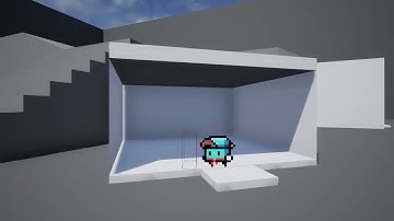 Unreal Engine Paper2D Test (Paper Mario styled buildings again)