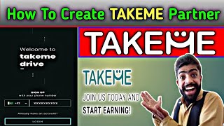 How To Create TAKEME Partner Account | Takeme Partner Kaise Baney | Tech Ke Deewane screenshot 5