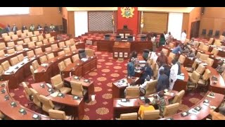 NPP MPs walk out from parliament over Aseidu Nketia refusing to leave