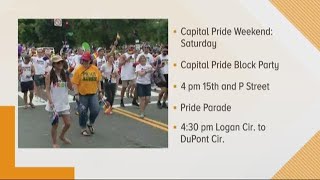 Main events for Capital Pride