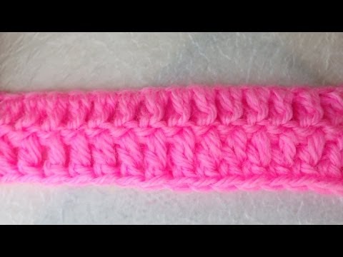 Video Hướng dẫn móc len căn bản: Mũi móc kép (mũi kép đơn -... - youtube