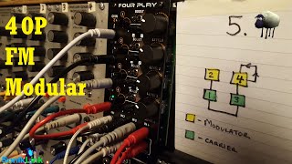 BEHRINGER FOUR PLAY CV制御マスター・モジュール Behringer FOUR PLAY - Eurorack Module on ModularGrid