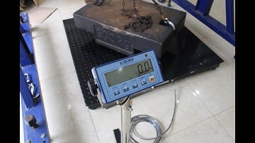 Hướng dẫn, giới thiệu model Cân sàn điện tử DFWL DINI ARGEO Series