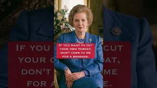 Margaret Thatcher Life Quotes #shorts