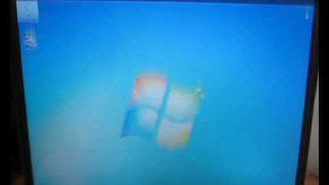Windows 7 Running on a Thinkpad T22