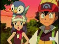 Pokémon DP: That one time where Dawn holds onto Ash because she was scared (u///u)