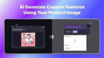 AI build custom feature for your product image by CustoMeow