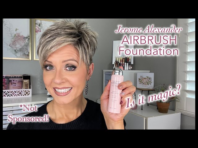 Is this As Seen On TV Foundation LEGIT??!! Testing Jerome Alexander  Airbrush Foundation! 