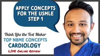 Top NBME Concepts  Cardiology (USMLE Step 1)