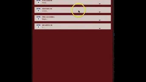RenWeb Home and iPad Calendar